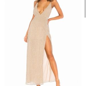 Champagne shimmer gown